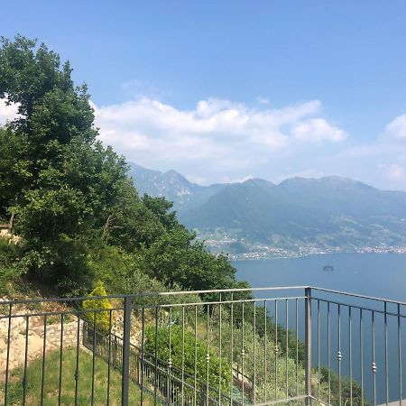 La Villetta In Residence Con Piscina E Vista Lago Parzanica Eksteriør bilde